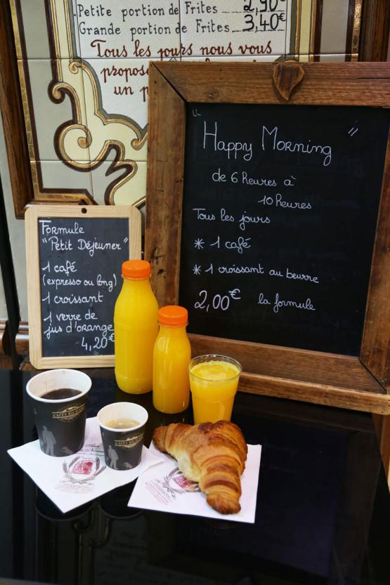 Formules petit déjeuner