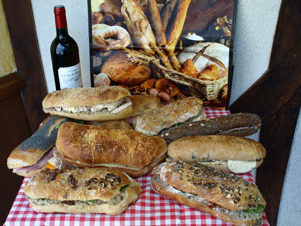 SANDWICHES AVEC PAVE DE TRADITION